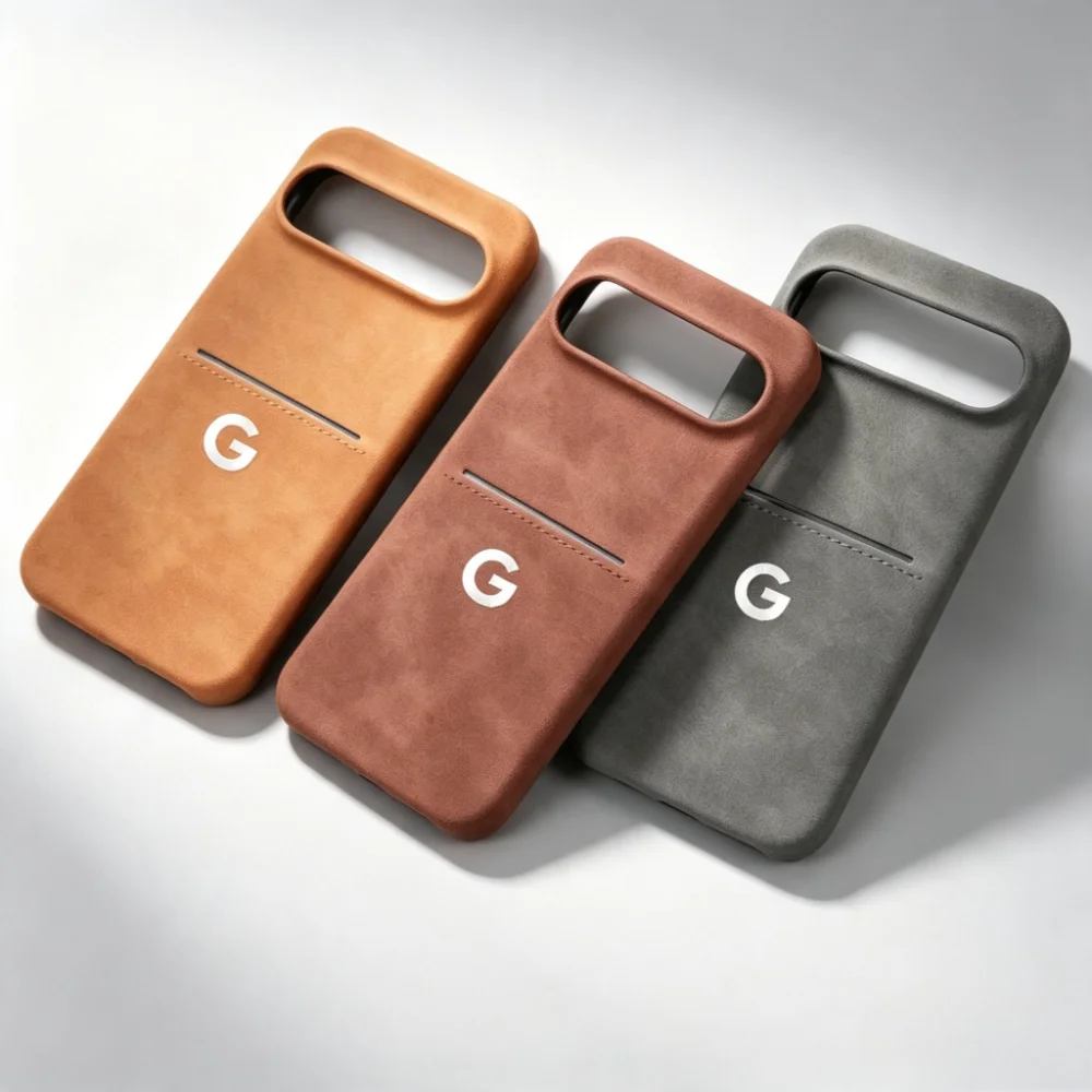 Premium Retro Sheepskin Leather Phone Case with Card Slot - Shockproof & Ultra Slim Design
