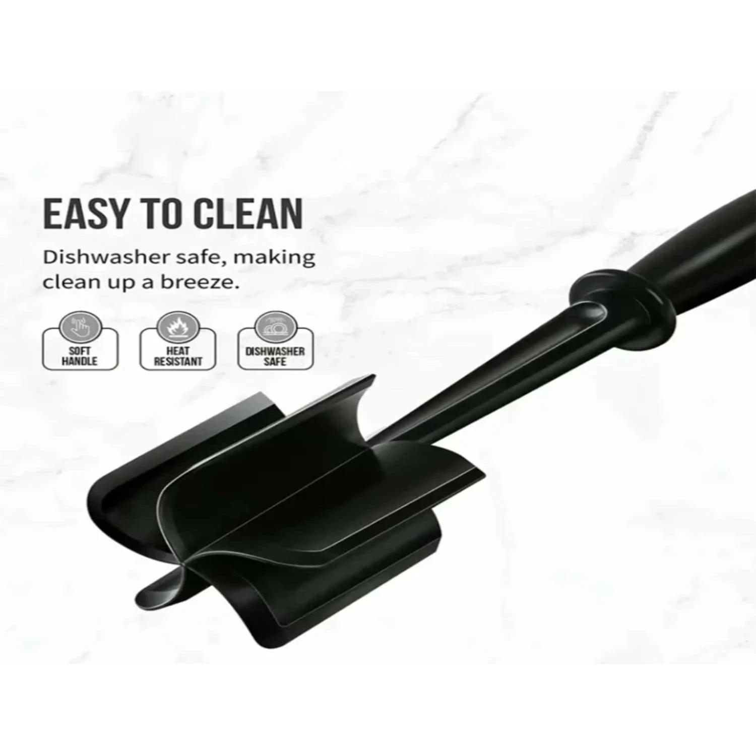 1pc Meat Chopper Heat Resistant Pulverizer Suitable  Hamburger Meat Ground Beef Smasher Shredder Meat Masher Grinder 3