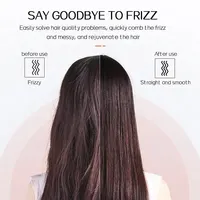 KSKIN Top Selling Hair Straightener 2 in 1 Brush Multifunctional Professional Hair Flat Iron Hair Comb 4