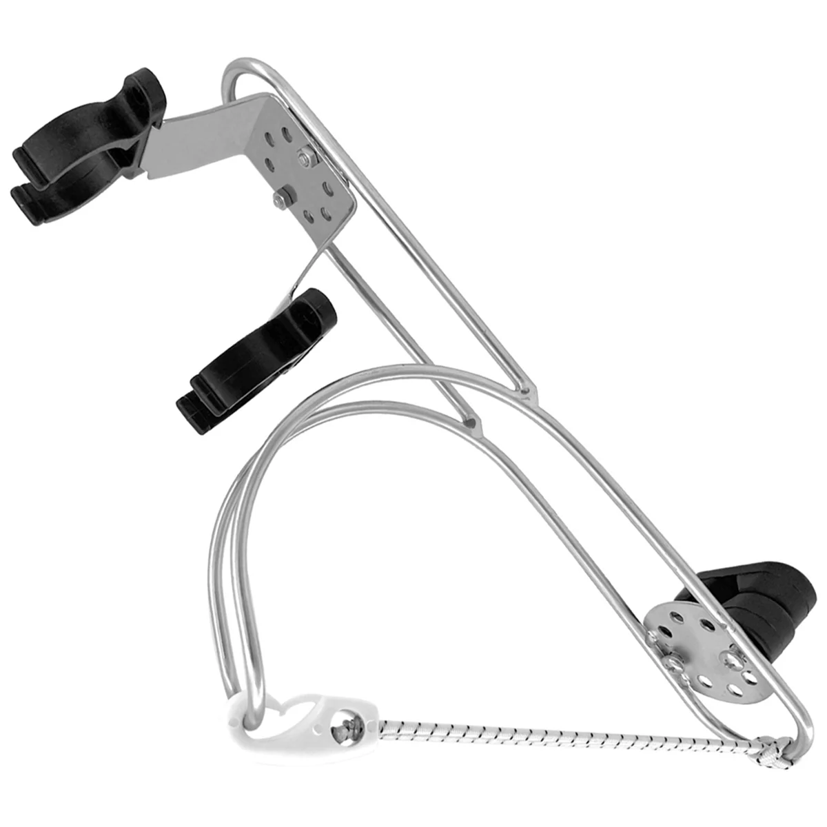 Stainless Steel Swimming Ring Holder Horseshoe Bracket Life Buoys Ring Holder Boat Accessories