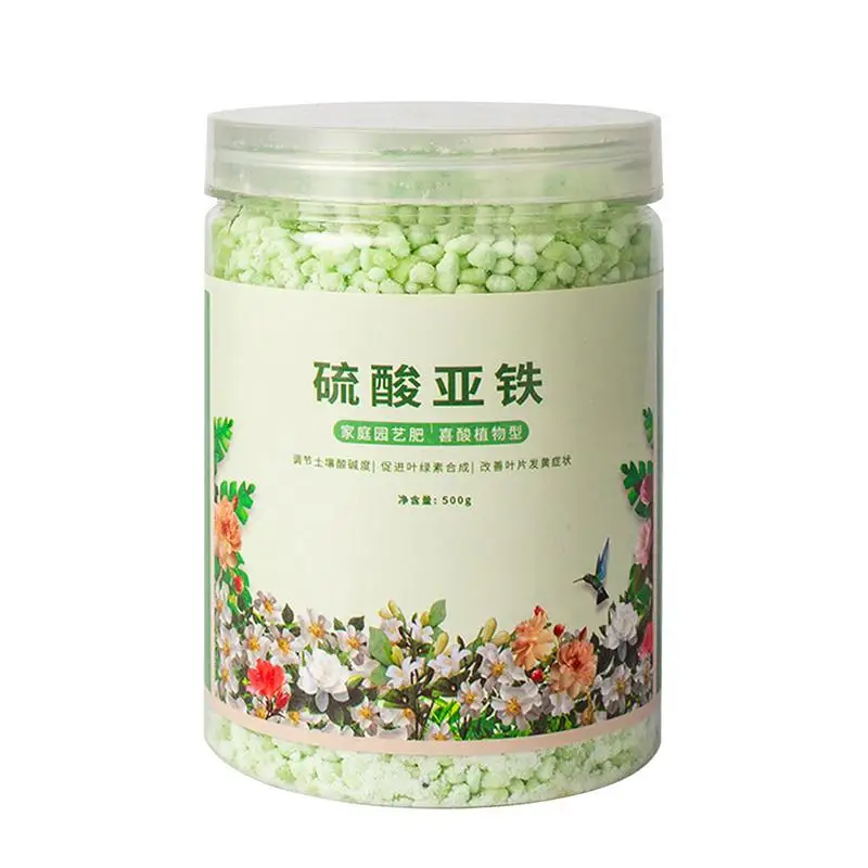 500g ferrous sulfate fertilizer soil compound fertilizer acidic plant gardenia special effective soil iron fertilizer gardening
