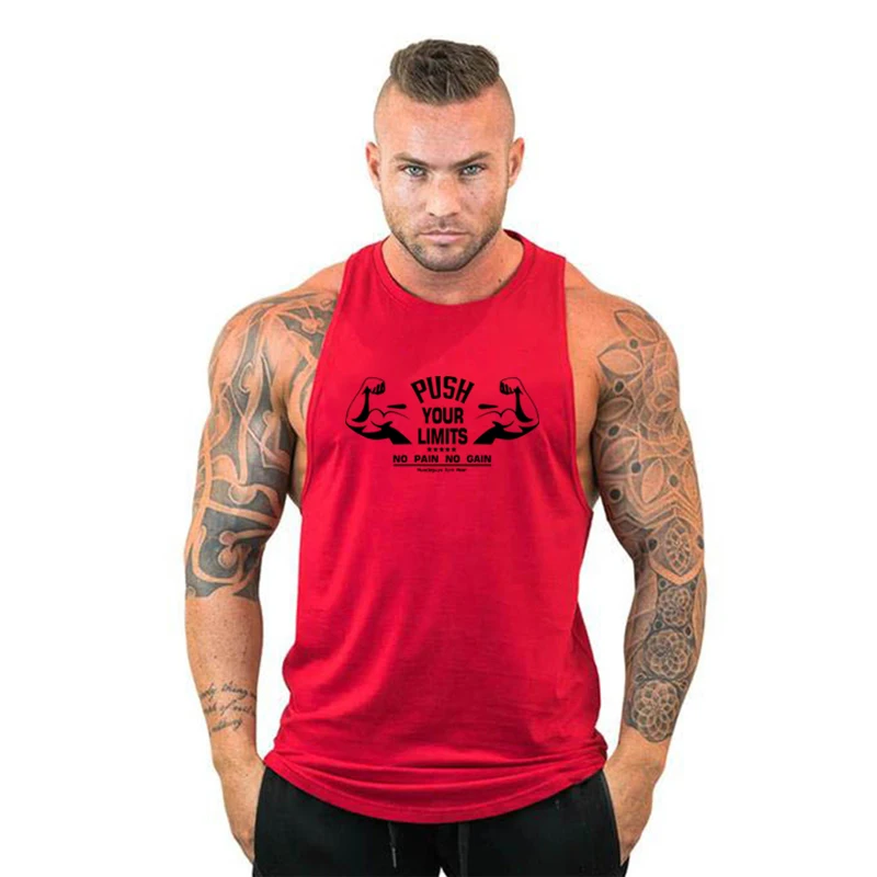 No Pain No Gain T Shirt Abbigliamento Da Palestra Bodybuilding Allenamento Allenamento Esercizio Sollevamento Pesi Boxe Karate MMA Beast Iron Heaven Men Tee Top - Italia - Foto 6
