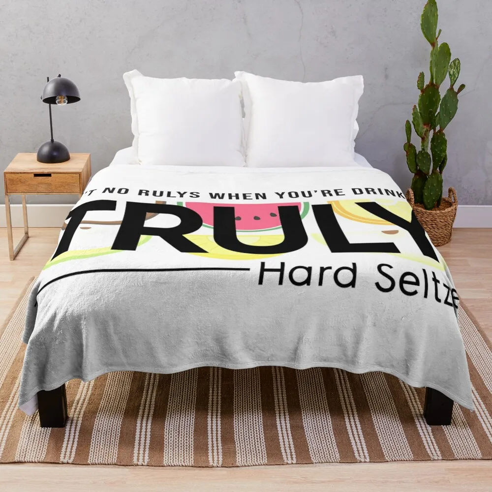 

Ain't No Rulys Throw Blanket Heavy Luxury Thicken For Baby Luxury Brand Designers Blankets