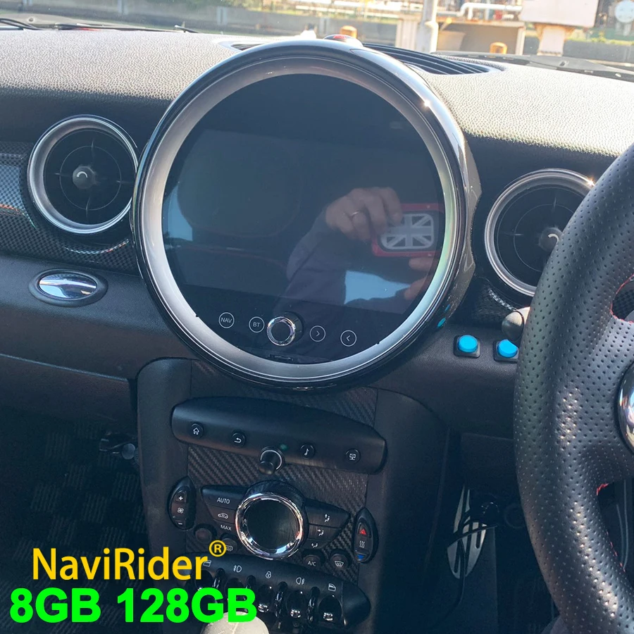

8Core 128GB Car Radio Android 13 Multimedia Video Player For BMW Mini One R56 2009 In Dash Stereo Navigation Carplay 4G Sim Card