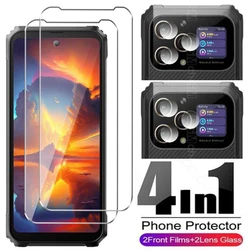 Premium Tempered Glass Screen Protector - High - Quality Protective Phone Film for BL8000 (2Glass 2Camera Film)