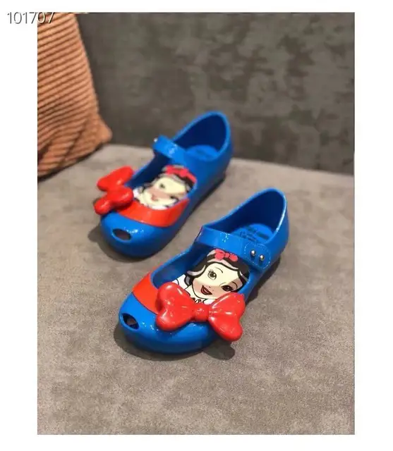 Melissa childrens shoes Disney Snow White jelly sandals