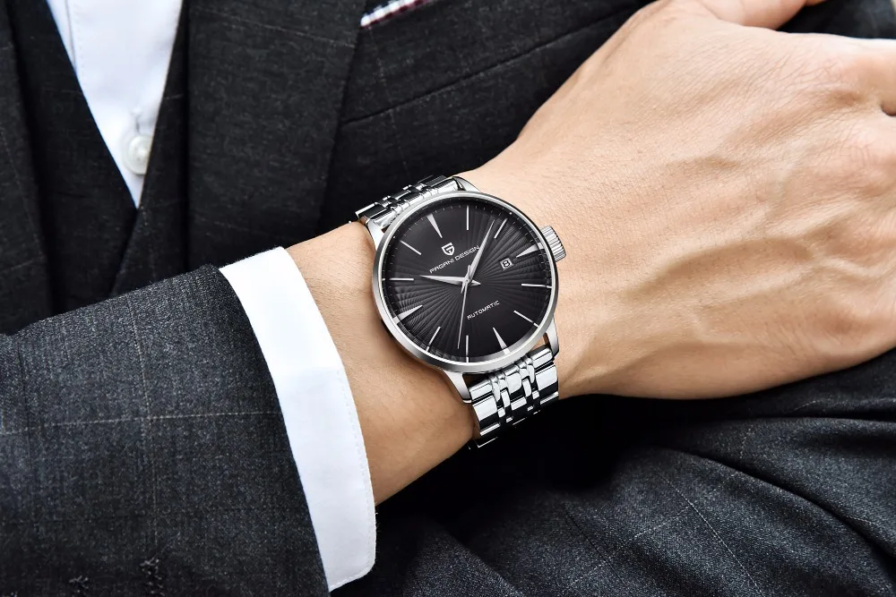 Luxury Mens Automatic Mechanical Watch - Waterproof Sport Wristwatch