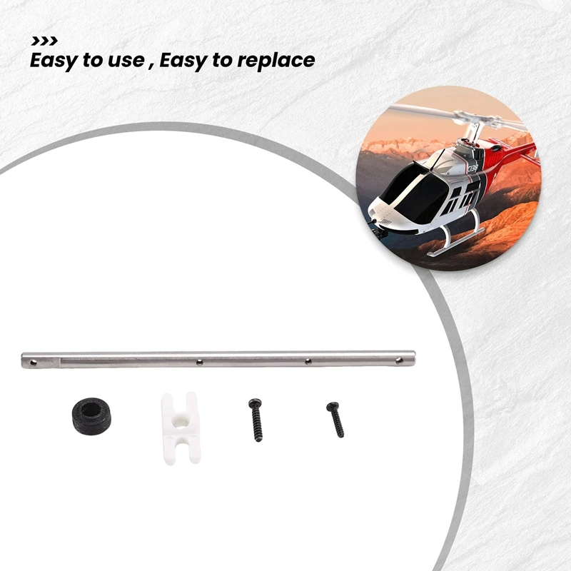 RC-Toy-Helicopter-Upgrade-C138-Principal-Axis-Kit-For-RC-ERA-C138-Bell-206-1:33-RC-Toy-Helicopter-Parts Y41A