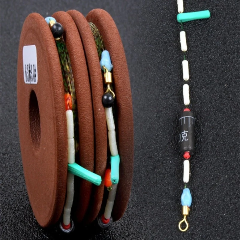 1 stücke 4.5/5,4 M Nylon Angelschnur Gruppe Durable Super Starke Zähigkeit Angeln Lockt Linie gruppe Karpfen Angeln zubehör – Detail 2
