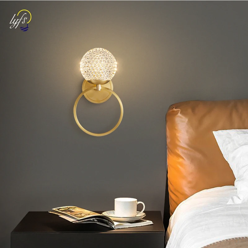 

Настенный светильник в скандинавском стиле, комнатное освещение, настенные бра, украшение для дома, спальни, гостиной, кабинета, коридора, лестницы, прикроватный настенный светильник