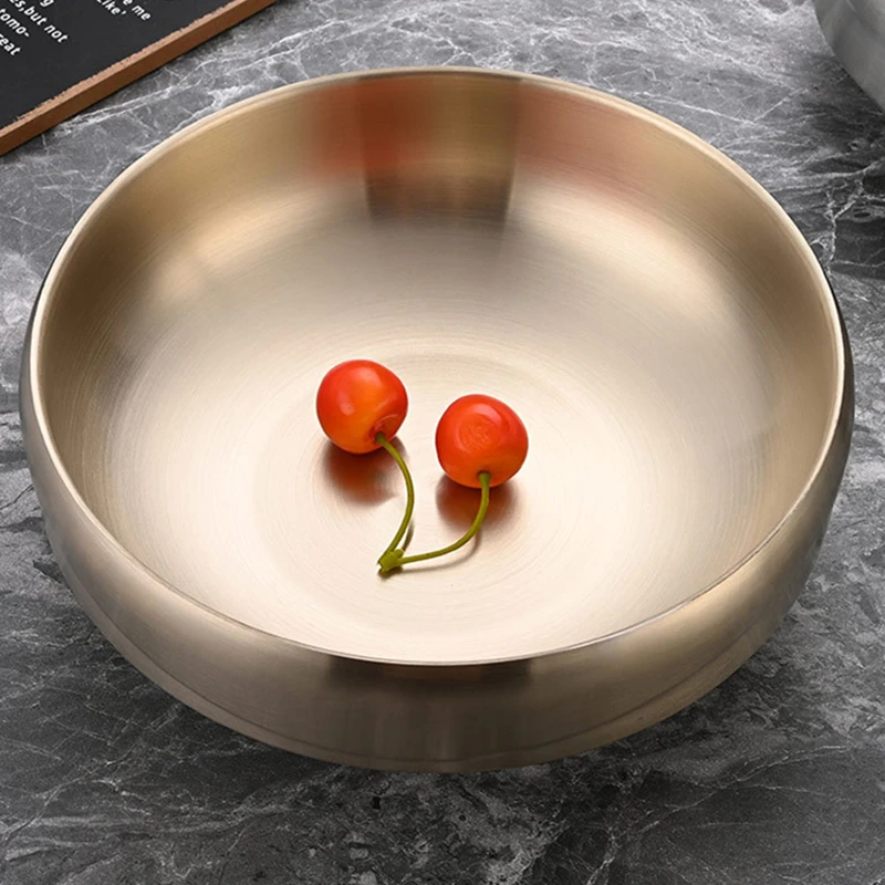 Bol à Soupe En Acier Inoxydable 304 – Style Coréen Avec Poignée – Anti-brûlure – Parfait Pour Ramen, Camping, Pique-nique