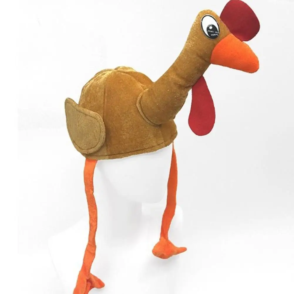 Lustige Karneval Huhn Bein Hut Weihnachten Thanksgiving Dekoration Türkei Hut Erwachsene Karneval Hut Party Festliche Kappe Lustige Hüte – Detail 15