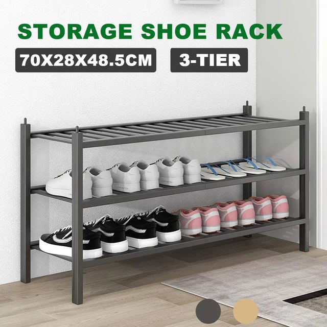 Bamboo 3 Tier Shoe Rack - AliExpress