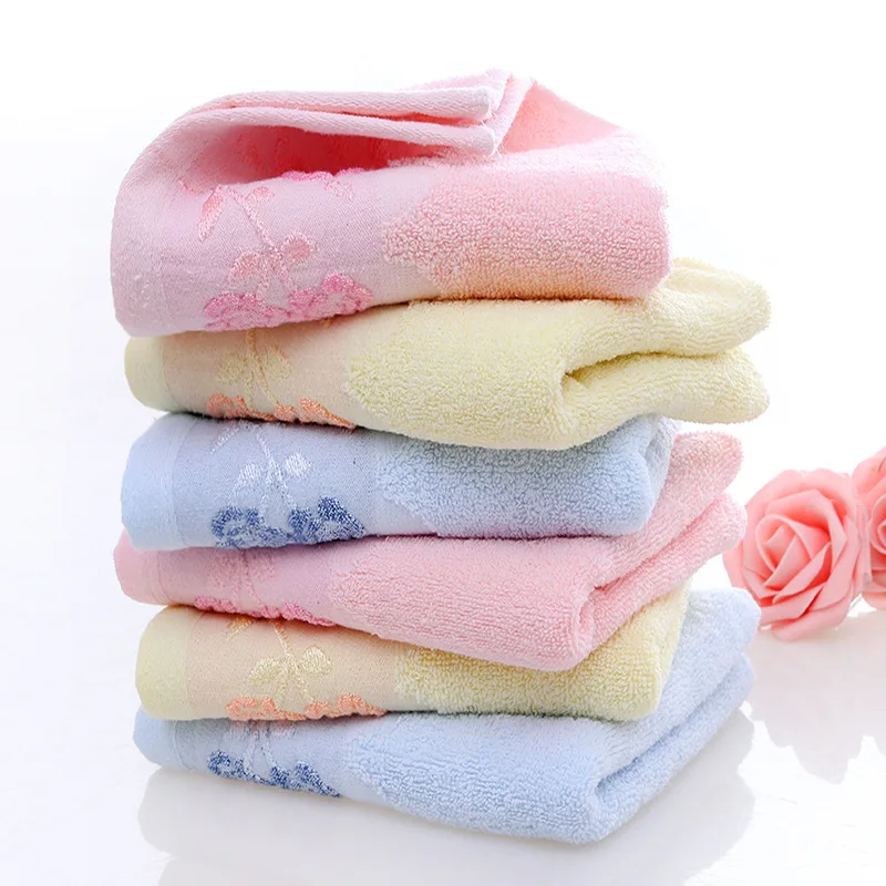 Quality Face Towel Tree Flower Bath Printed Spa Soft Kitchen Cotton Hand For Adults Thick Seaside Home  32*73cm Hotel Serviette 4