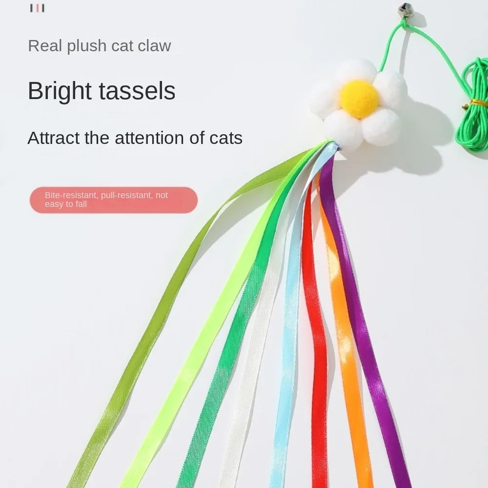 Katze elastisches Seil hängende Tür Teaser Katze Stick Haustier Schaukel Katze Spielzeug hängen Katze Spielzeug – Detail 11
