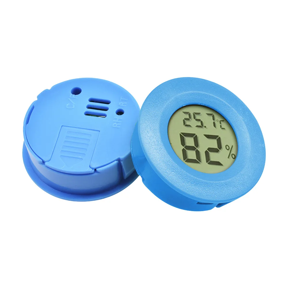 Mini Round LCD Digital Thermometer Hygrometer and Humidity Sensor
