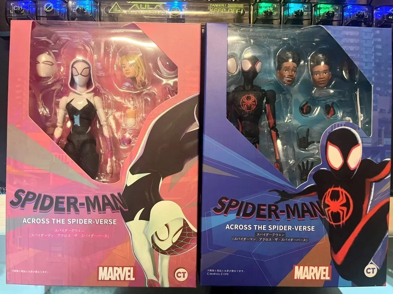 Spiderverse Collection Marvel Ct Spider-Man Action Figures Miles Morales Gwen Stacy Spider-Man ...