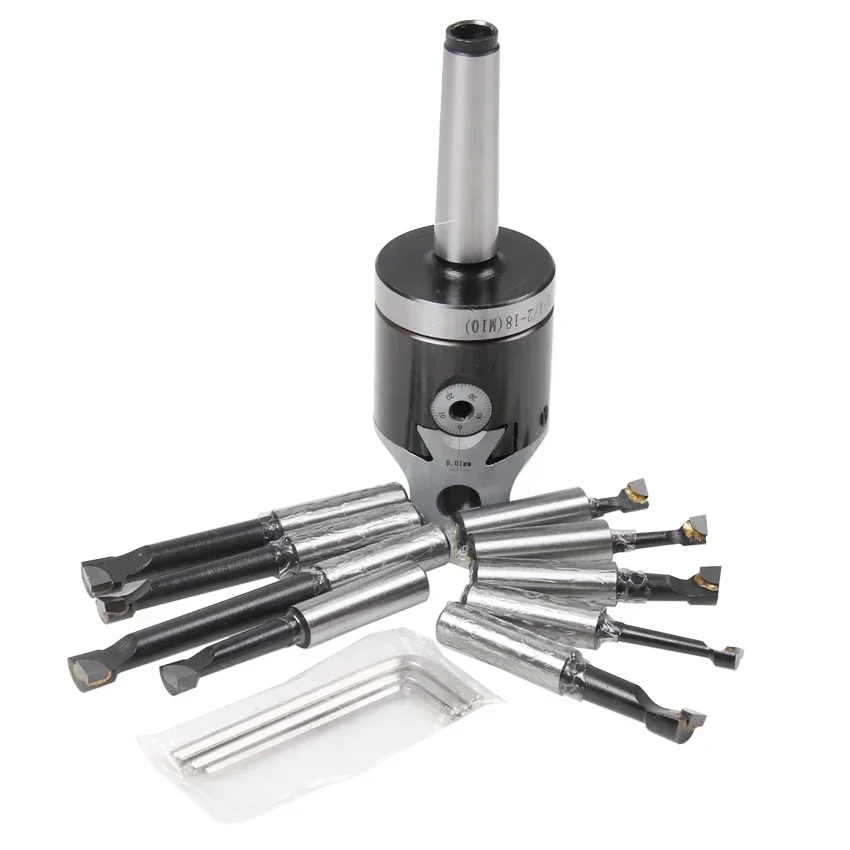 CBM Micro Boring Head Set: Fine Adjustment, Wide Range (6-204mm