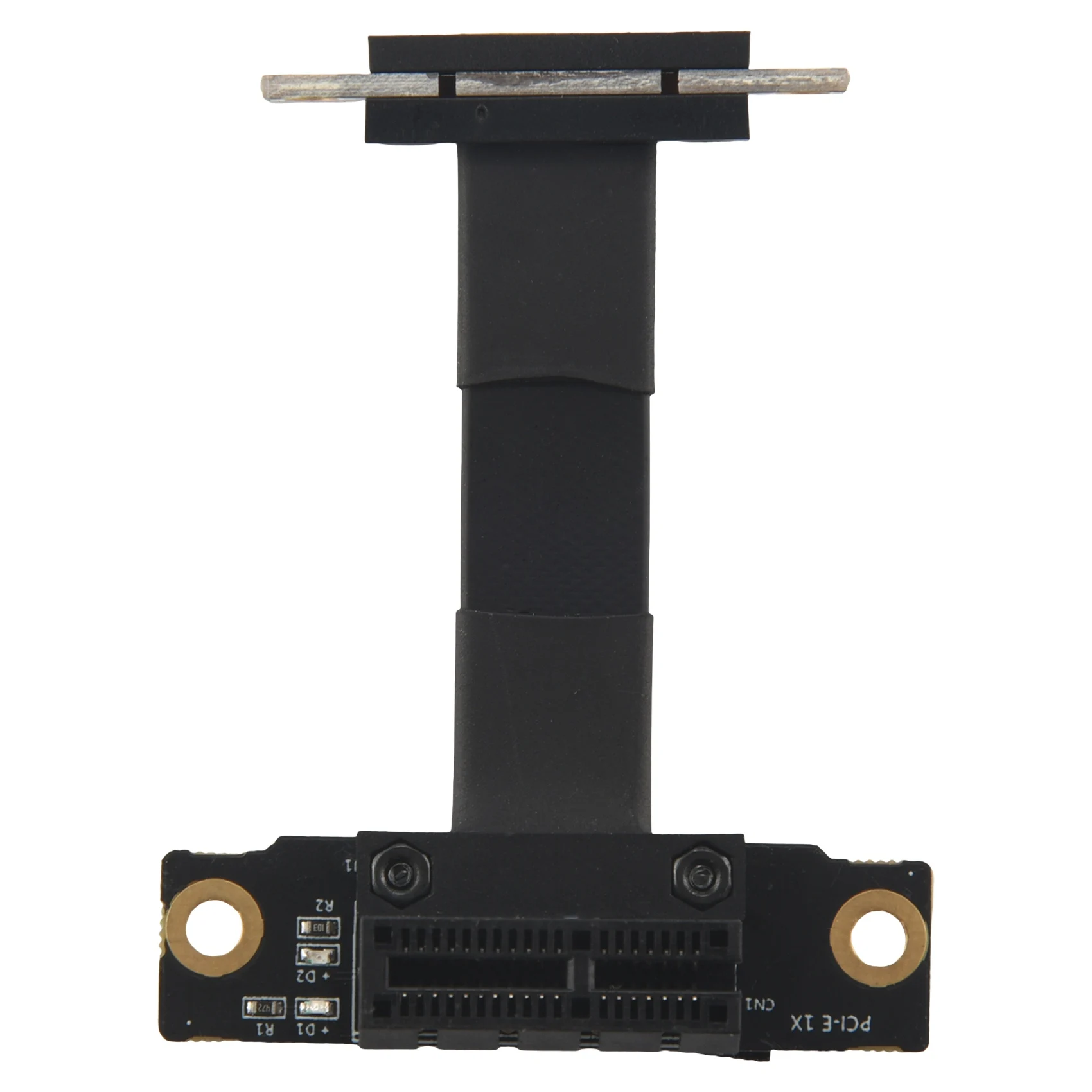 

Кабель расширения PCIE X1, двойной, 90 градусов, PCIe 3,0 X1 на X1, 8 Гбит/с, PCI Express, 1X карта расширения 5 см