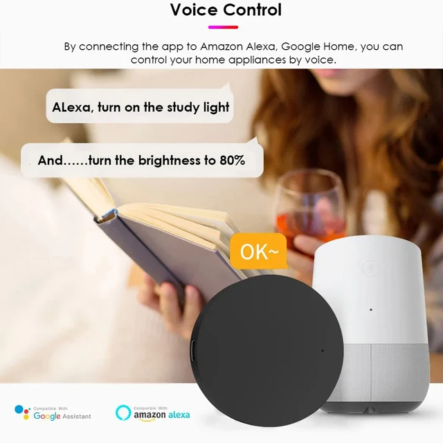 Universal Smart IR Remote Control Smart Life Smart Home Automation Replace TV DVD AUD AC Remote Works 6