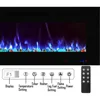 60 inch Electric Fireplace Heater, Wall Mounted & Recessed Electric Fireplace Insert, Ultra-Thin Linear Fireplace w/Thermostat 6