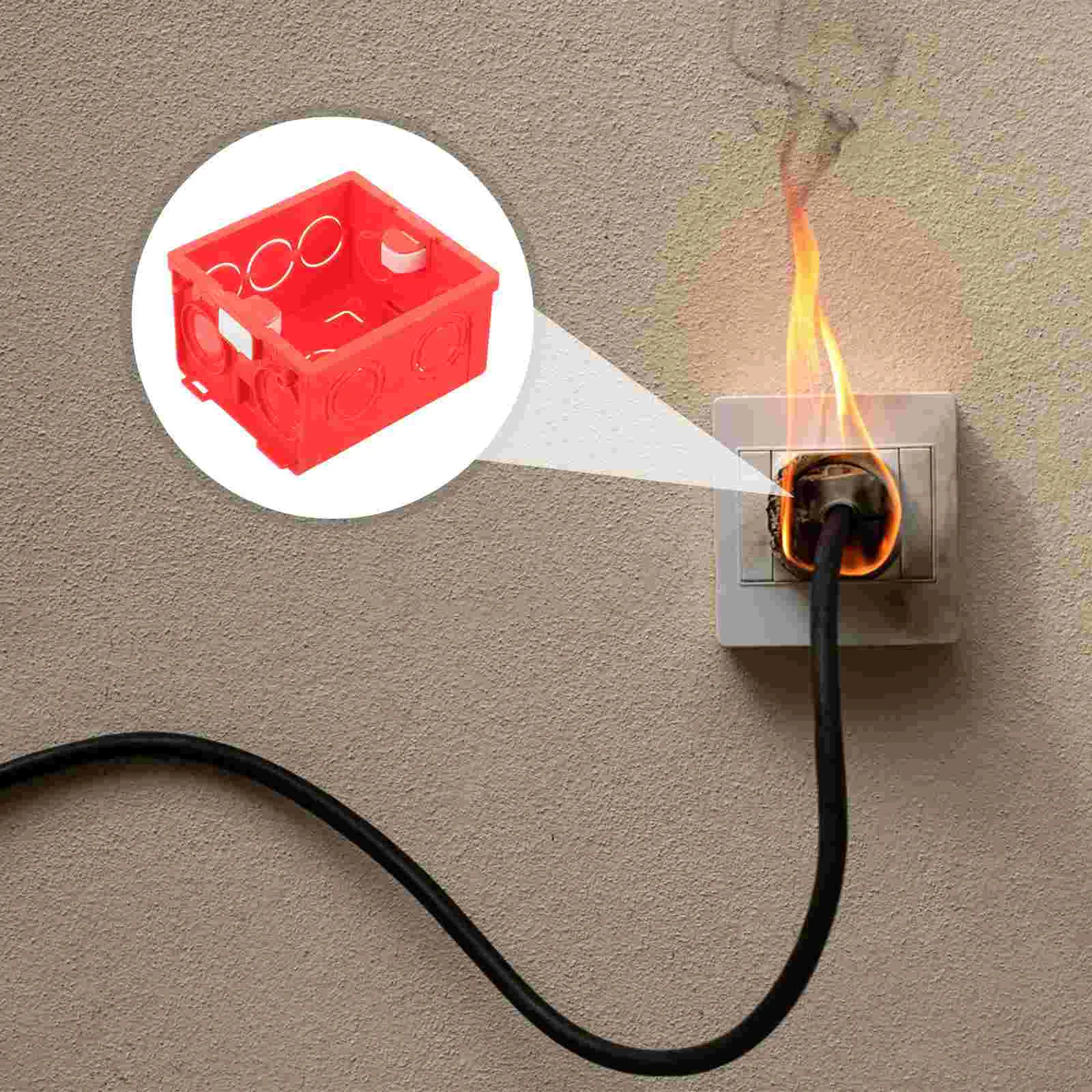 

10pcs Wall Socket Boxes 86 Type Wall Socket Mounting Box Socket Junction Boxes