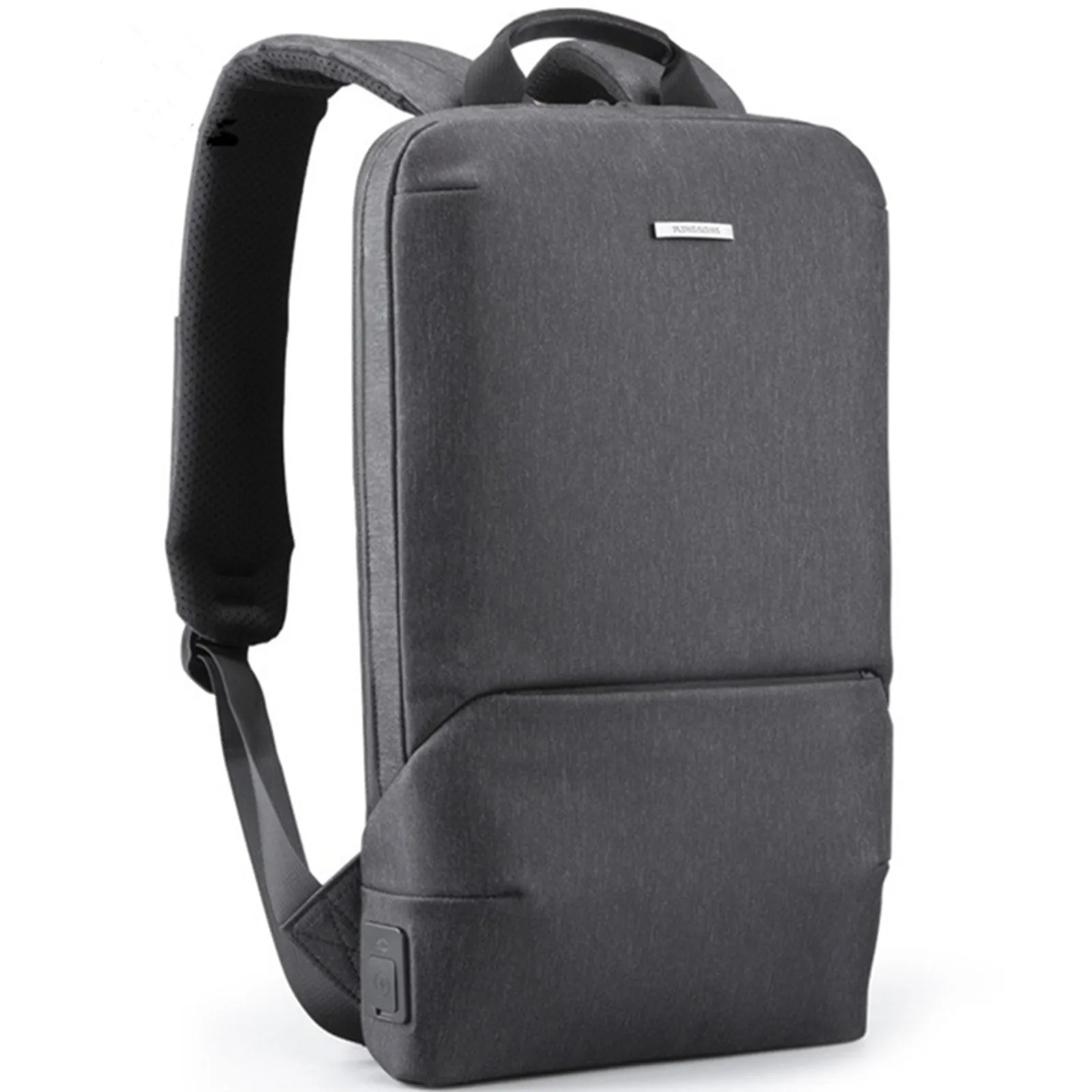 

Business Waterproof Backpack Travel Shoulder Bag Ultrathin For Laptop Computer Ipad Storage Pack Anti Theft USB Charging Handbag