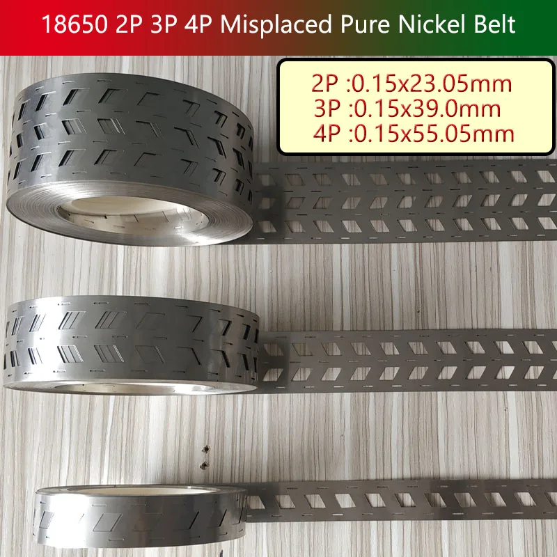 0.5kg Pure Nickel Strip For Welding 18650/21700/32650/32700 2P 3P 4P Battery Pack Production Pure Nickel Sheet Various Sizes 3