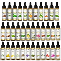 EUQEE 10ml Aromatherapy Essential Oils Blend - Peppermint, Palo Santo, Bergamot, Eucalyptus, Lavender, Cinnamon, Cedarwood - 10ml