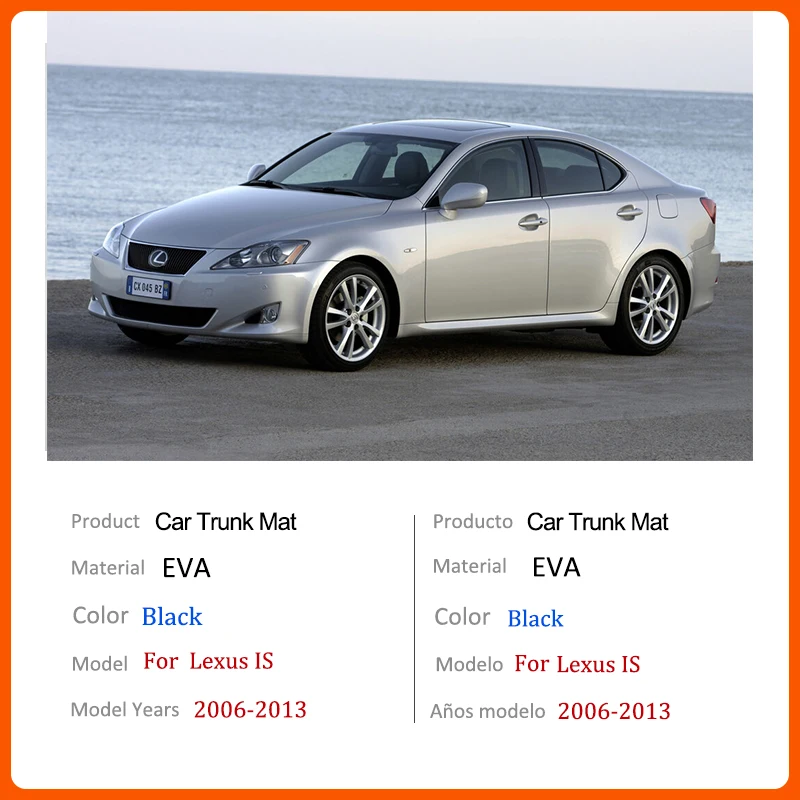 Maßgeschneiderter Kofferbausatz für Lexus IS (2005 - 2013