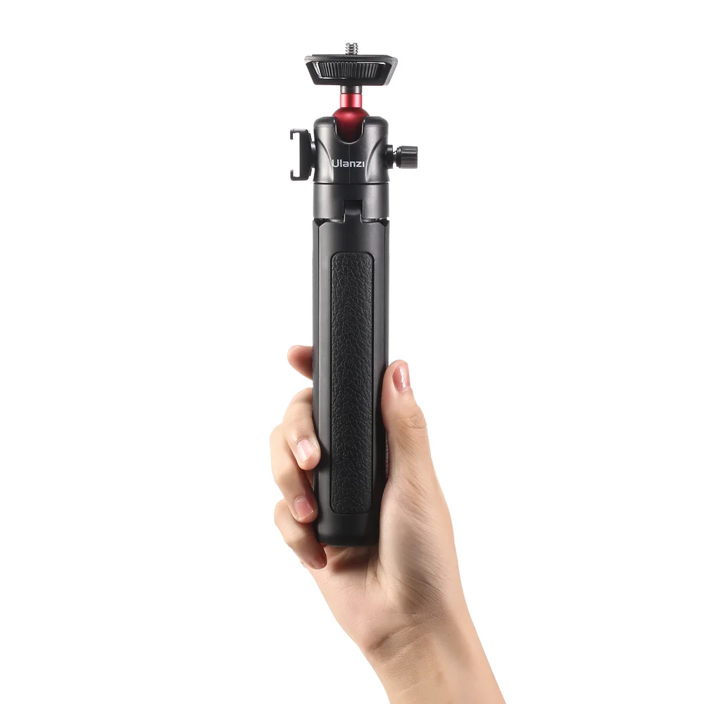 울란지 MT-16 셀카봉 삼각대 360도 회전 °   회전 볼 헤드 1/4'' 나사 콜드슈 범용 전화 DSLR 카메라 스탠드