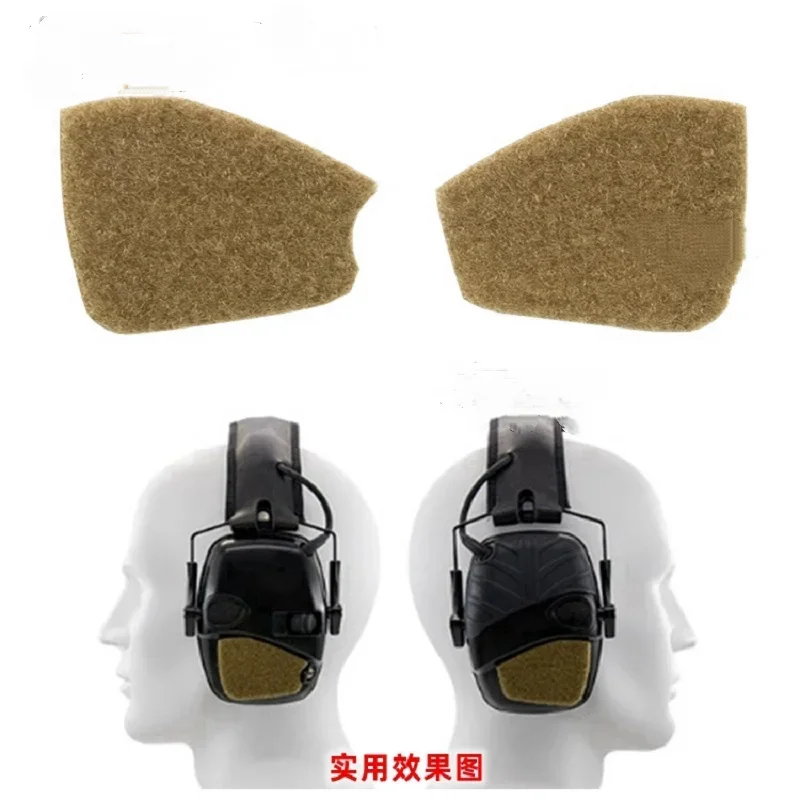 Tactical Headset Fluffy Sticker Protective Headset C3 C2 M31 M32