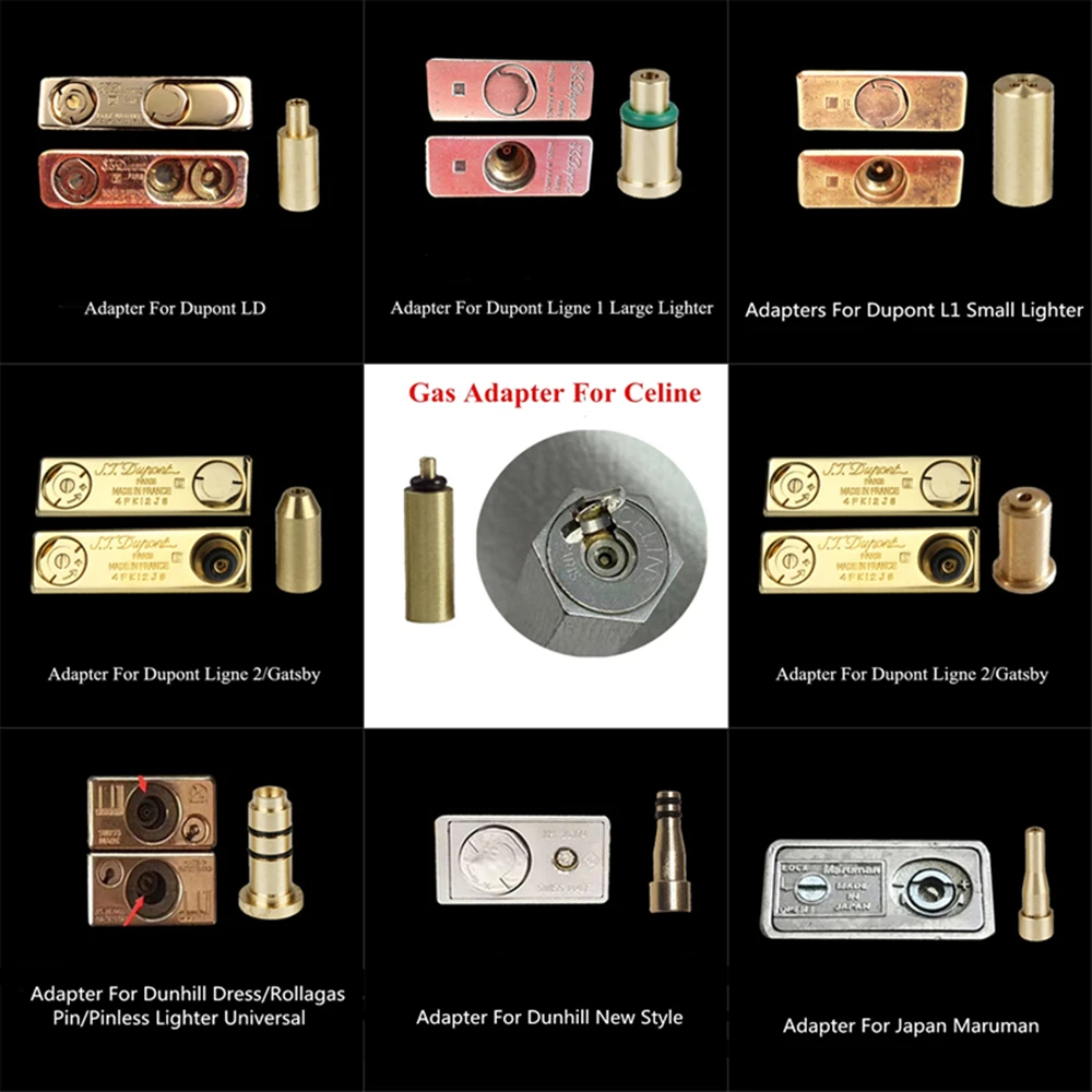 Ps Dupont|durable Brass Gas Refill Adapter For Dunhill Ps Dupont|durable Brass Gas Refill Adapter For Dunhill