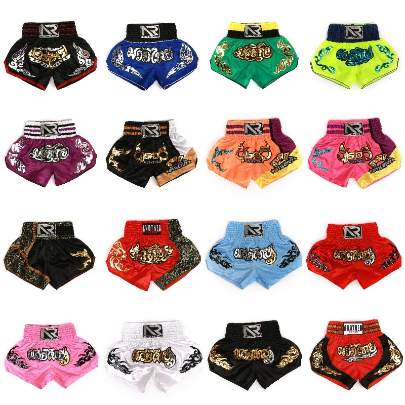 Children Men's boxing pants printing MMA Shorts Fight Grappling Short Boxing Muay Thai Pants Women thai shorts Camouflage boxeo