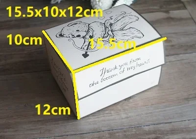 10 Pcs Blue Dog Bear Doll Paper Boxes 15.5×10×12cm for Wedding Birthday Valentine’s Day... - SKU BDBB2204 - UGI Packaging