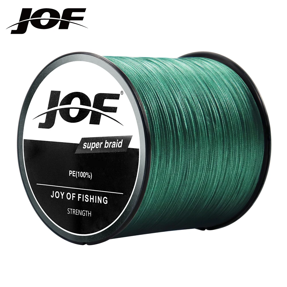 JOF 8 Strands Braided Fishing Line 100/300/500/1000M Multifilament Carp  Fishing Japanese Braided Wire Fishing Accessorie PE Line - AliExpress