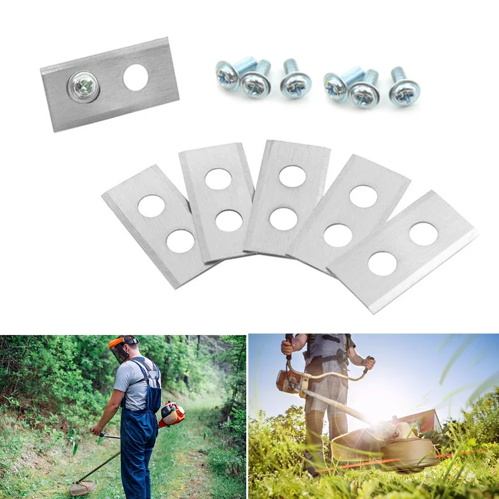 30Pcs Grass Cutter Blade Stainless Steel Automatic Moving Machine Blade Titanium Plating for Worx Landoid Lanmower WG754E WG791E