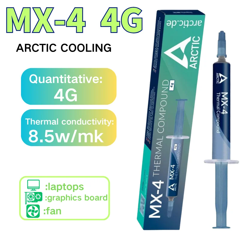 MX-4 4g Thermal grease processor Thermal Compound paste CPU GPU Cooler Cooling Fan fluid Conductive Heatsink Plaster thermal paste thermal glue