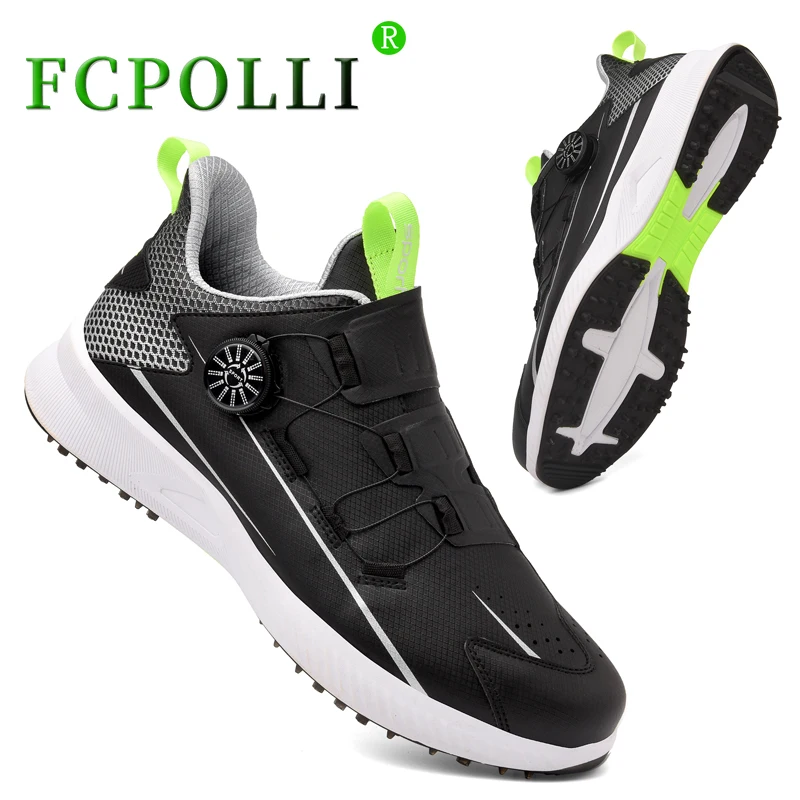 

2023 New Golf Training for Mens Quick Lacing Gym Shoes Men Designer Golf Shoes Man Anti Slip Anti Slip Golf Sneakers Men
