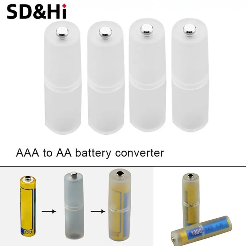 Convertisseur de batterie AAA | AAA à AA | Boîtier de rangement pour piles
