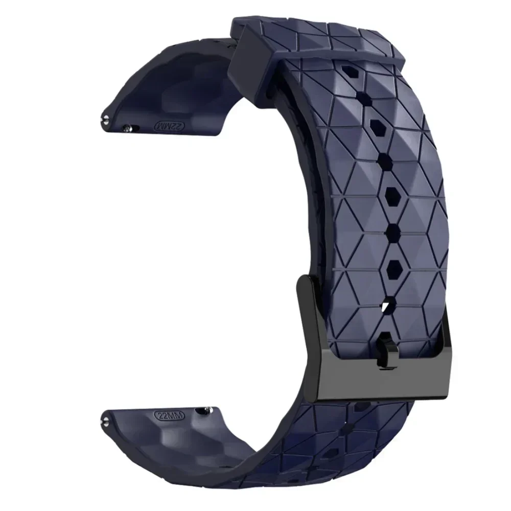Versatile Silicone Strap - 20/22mm Durable Replacement Wristband