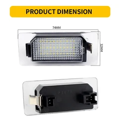 Enhanced LED License Plate Lights (2PCS LED Light)