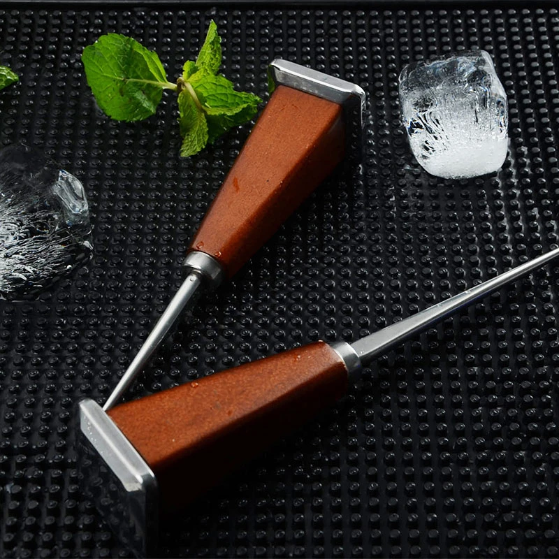 

16.5/22.5cm Ice Pick Crusher Crushed Stainless Steel Ice Removal Ice Pick Crushed Ice Barware Bartender Tools Barware