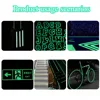 Cat luminous stickers adhesive tape night home indoor outdoor self  luminous fluorescent strips Stair warning tape DIY stage 6