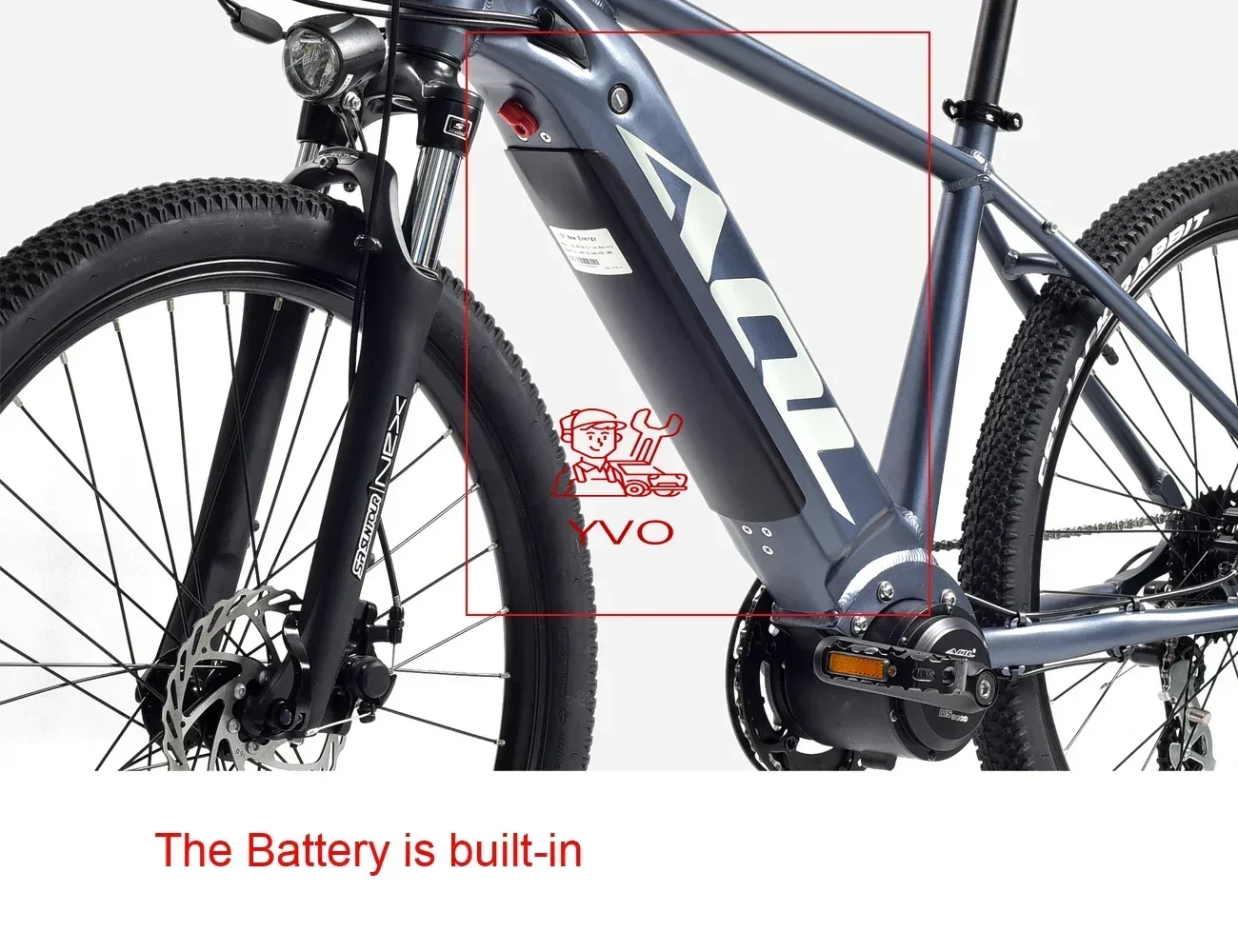 Ebike Frame For Bafang M500 Or M600 Hardtail Full Aluminum