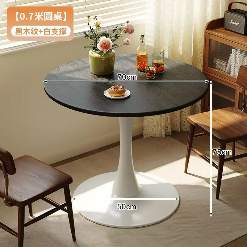 кофейный столик Nordic Coffee Shop Dining Negotiation Hotel White Minil Round Home Apartment Balcony Coffee Table