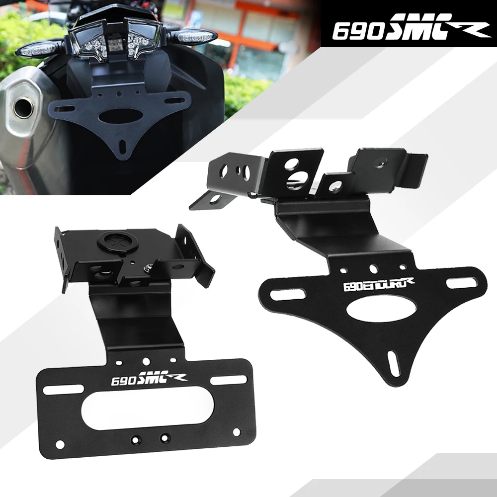 

2019 2020 2021 2022 2023 For 690 Enduro R 690 SMCR SMC R Rear Tail Tidy Fender Eliminator Kit And License Plate Holder Bracket