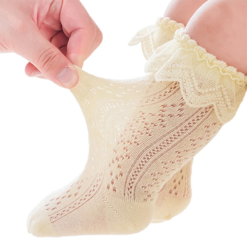 Toddler Girls Knee High Socks 0-3T