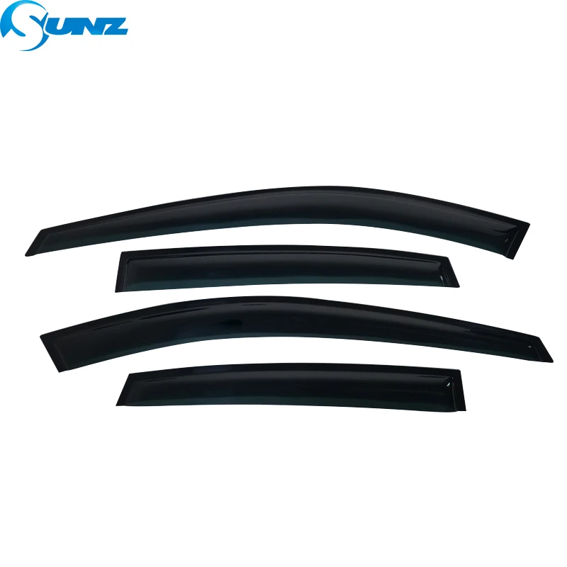 Weathershields 4PCS Car Window Visor Rain Shield Sun Guard Deflectors For Subaru XV Crosstrek