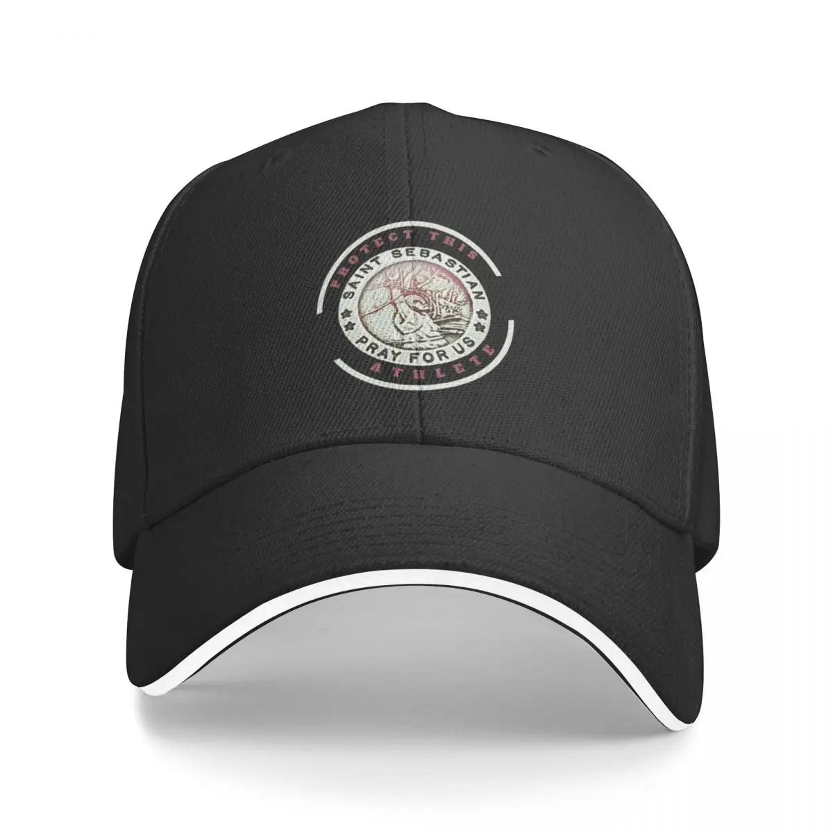 

New Saint Sebastian Protect This Athlete, Protector, St Sebastian Baseball Cap cute derby hat Fishing Caps Ladies Hat Men's